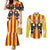 Kingdom of Trinacria Couples Matching Mermaid Dress and Long Sleeve Button Shirt Est 1282 Animus Tuus Dominus