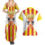 Kingdom of Trinacria Couples Matching Summer Maxi Dress and Hawaiian Shirt Est 1282 Animus Tuus Dominus LT9 - Wonder Print Shop
