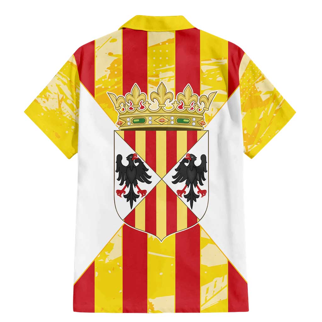 Kingdom of Trinacria Family Matching Mermaid Dress and Hawaiian Shirt Est 1282 Animus Tuus Dominus LT9 - Wonder Print Shop