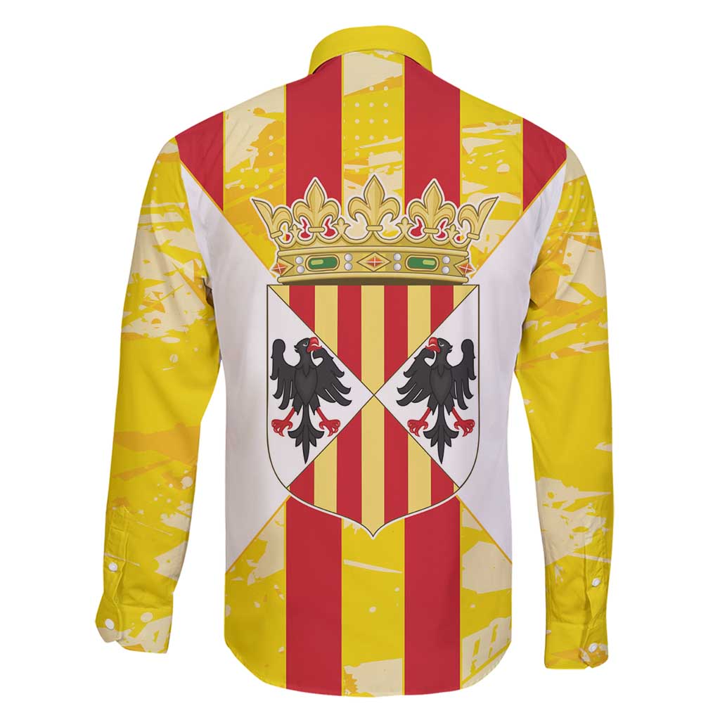 Kingdom of Trinacria Family Matching Mermaid Dress and Hawaiian Shirt Est 1282 Animus Tuus Dominus LT9 - Wonder Print Shop