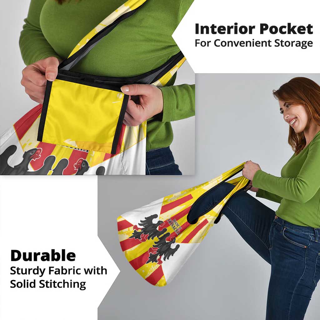 Kingdom of Trinacria Grocery Bag Est 1282 Animus Tuus Dominus