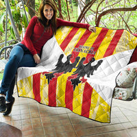 Kingdom of Trinacria Quilt Est 1282 Animus Tuus Dominus - Wonder Print Shop