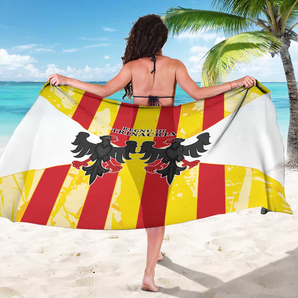Kingdom of Trinacria Sarong Est 1282 Animus Tuus Dominus - Wonder Print Shop