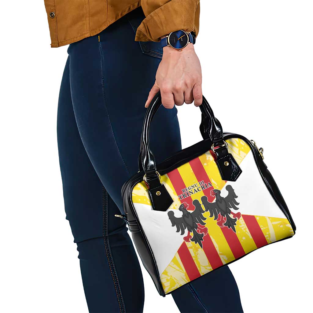Kingdom of Trinacria Shoulder Handbag Est 1282 Animus Tuus Dominus