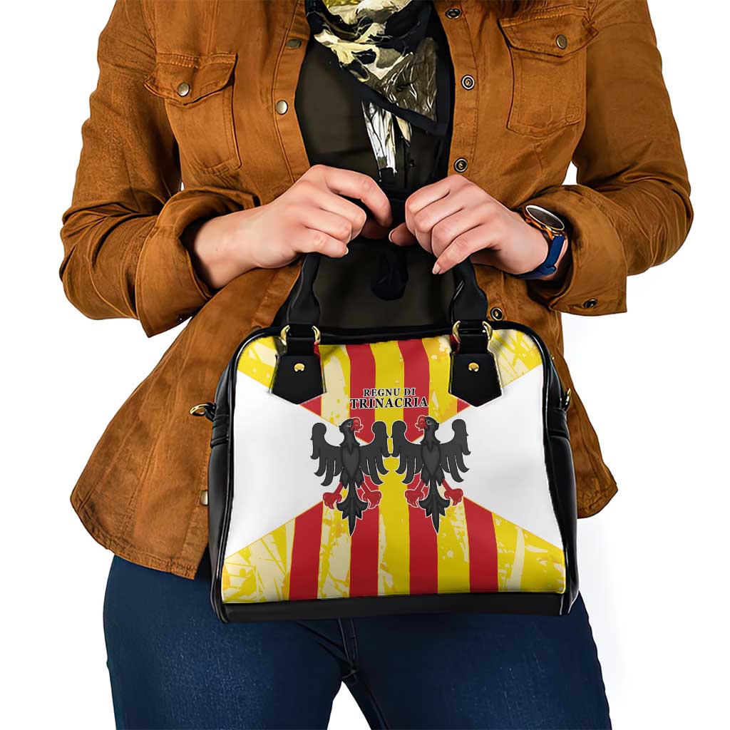 Kingdom of Trinacria Shoulder Handbag Est 1282 Animus Tuus Dominus