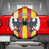 Kingdom of Trinacria Spare Tire Cover Est 1282 Animus Tuus Dominus - Wonder Print Shop