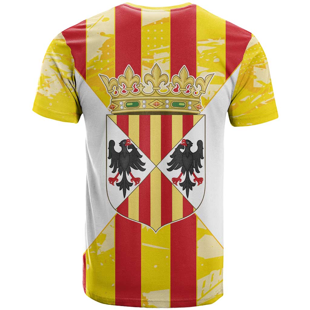 Kingdom of Trinacria T Shirt Est 1282 Animus Tuus Dominus - Wonder Print Shop