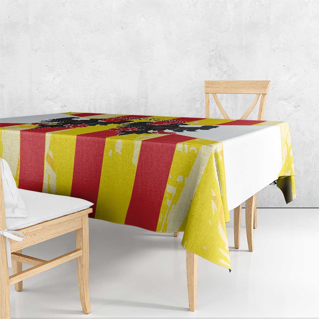 Kingdom of Trinacria Tablecloth Est 1282 Animus Tuus Dominus - Wonder Print Shop