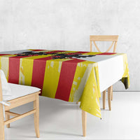 Kingdom of Trinacria Tablecloth Est 1282 Animus Tuus Dominus - Wonder Print Shop