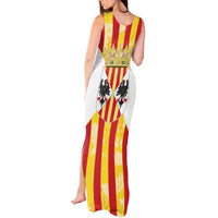 Kingdom of Trinacria Tank Maxi Dress Est 1282 Animus Tuus Dominus - Wonder Print Shop