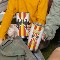 Kingdom of Trinacria Tumbler Cup Est 1282 Animus Tuus Dominus - Wonder Print Shop