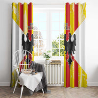 Kingdom of Trinacria Window Curtain Est 1282 Animus Tuus Dominus - Wonder Print Shop