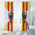 Kingdom of Trinacria Window Curtain Est 1282 Animus Tuus Dominus - Wonder Print Shop