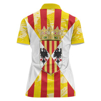 Kingdom of Trinacria Women Polo Shirt Est 1282 Animus Tuus Dominus - Wonder Print Shop