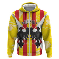 Kingdom of Trinacria Zip Hoodie Est 1282 Animus Tuus Dominus - Wonder Print Shop