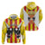 Kingdom of Trinacria Zip Hoodie Est 1282 Animus Tuus Dominus - Wonder Print Shop
