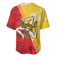 La Bandiera Regione Siciliana Baseball Jersey LT9 - Wonder Print Shop