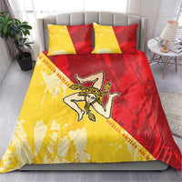 La Bandiera Regione Siciliana Bedding Set LT9 - Wonder Print Shop