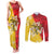La Bandiera Regione Siciliana Couples Matching Tank Maxi Dress and Long Sleeve Button Shirt LT9 - Wonder Print Shop