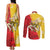 La Bandiera Regione Siciliana Couples Matching Tank Maxi Dress and Long Sleeve Button Shirt LT9 - Wonder Print Shop