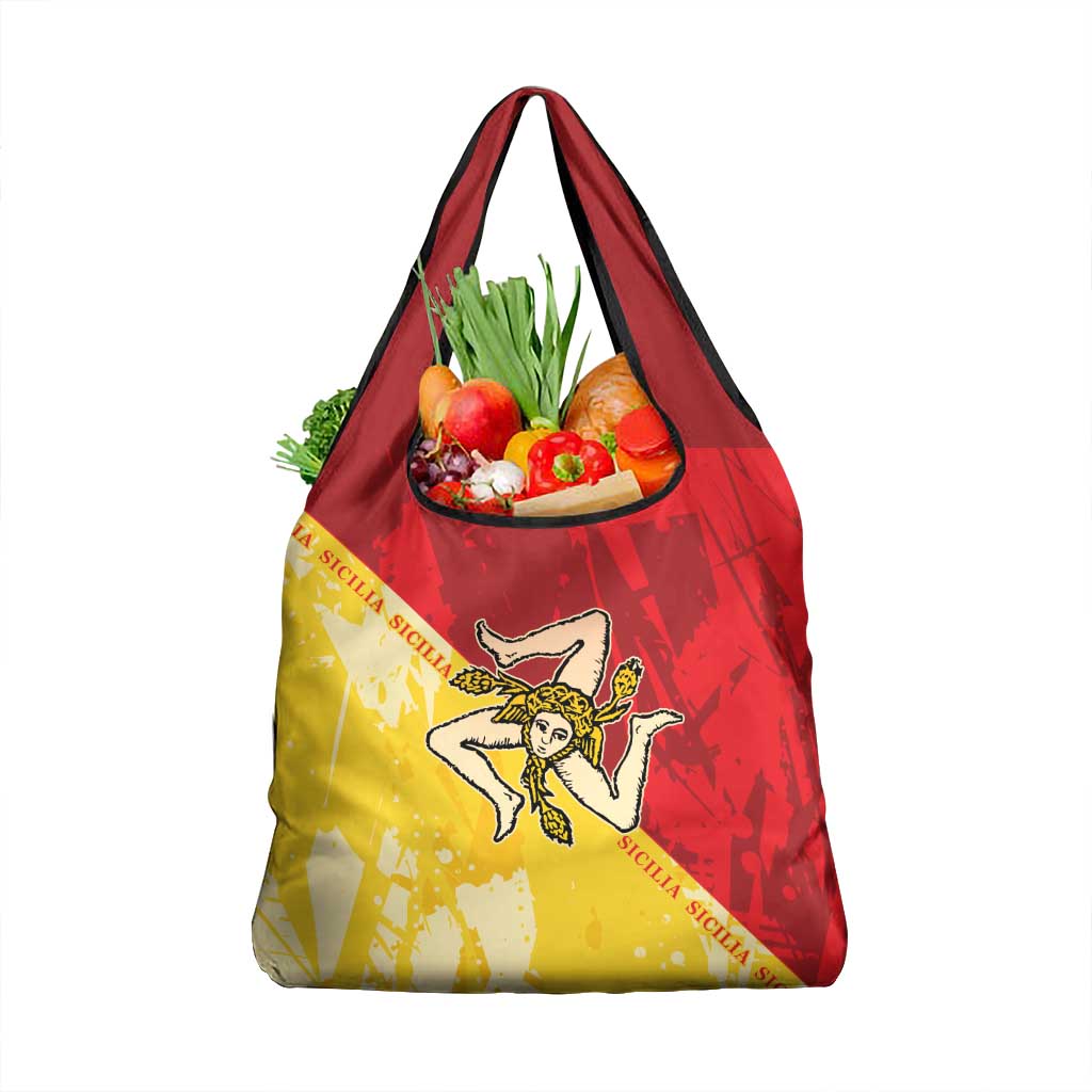 La Bandiera Regione Siciliana Grocery Bag