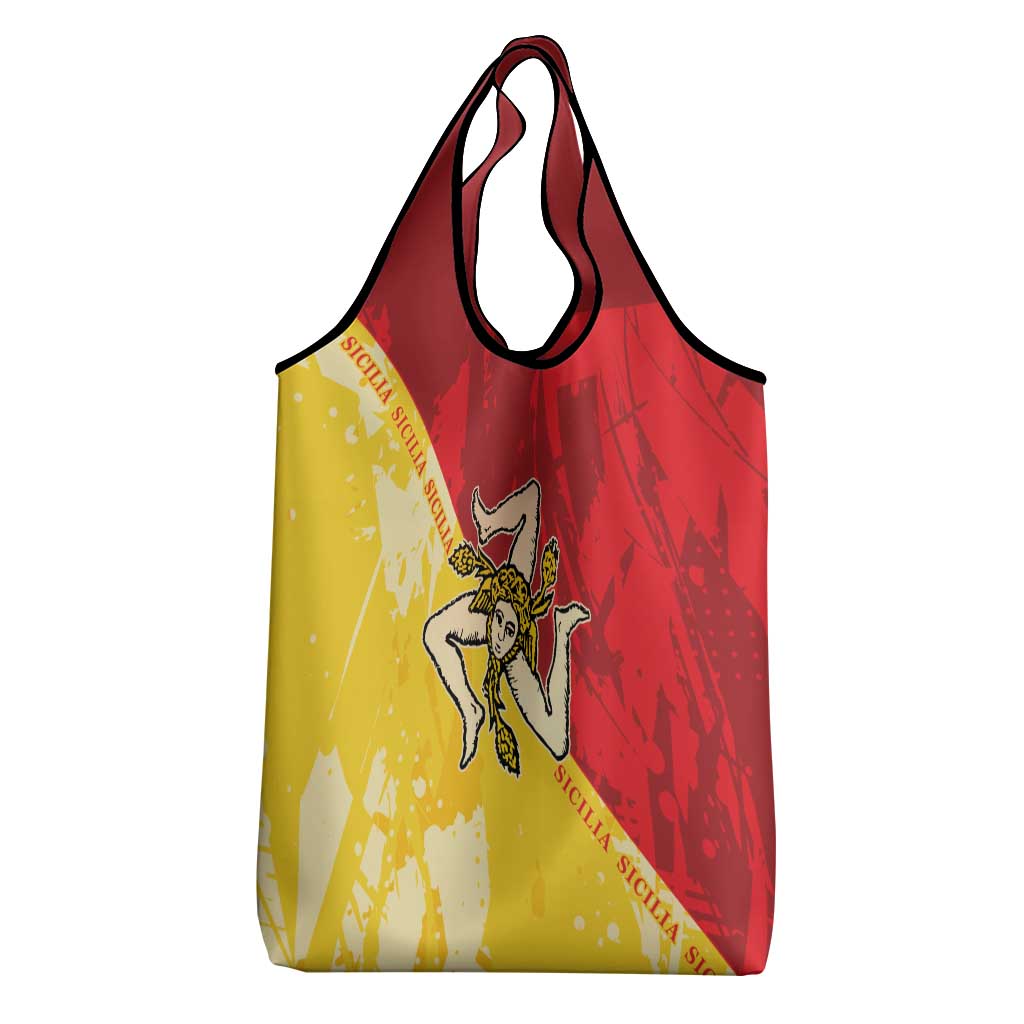 La Bandiera Regione Siciliana Grocery Bag