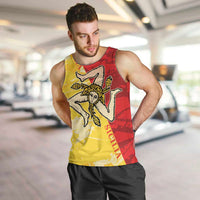 La Bandiera Regione Siciliana Men Tank Top - Wonder Print Shop
