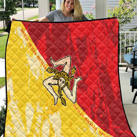 La Bandiera Regione Siciliana Quilt - Wonder Print Shop