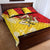 La Bandiera Regione Siciliana Quilt Bed Set - Wonder Print Shop