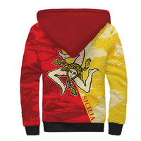 La Bandiera Regione Siciliana Sherpa Hoodie - Wonder Print Shop
