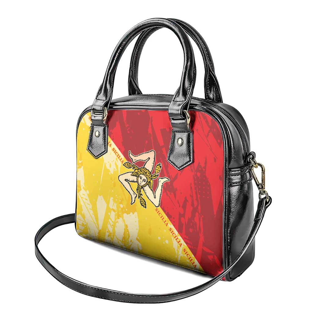 La Bandiera Regione Siciliana Shoulder Handbag