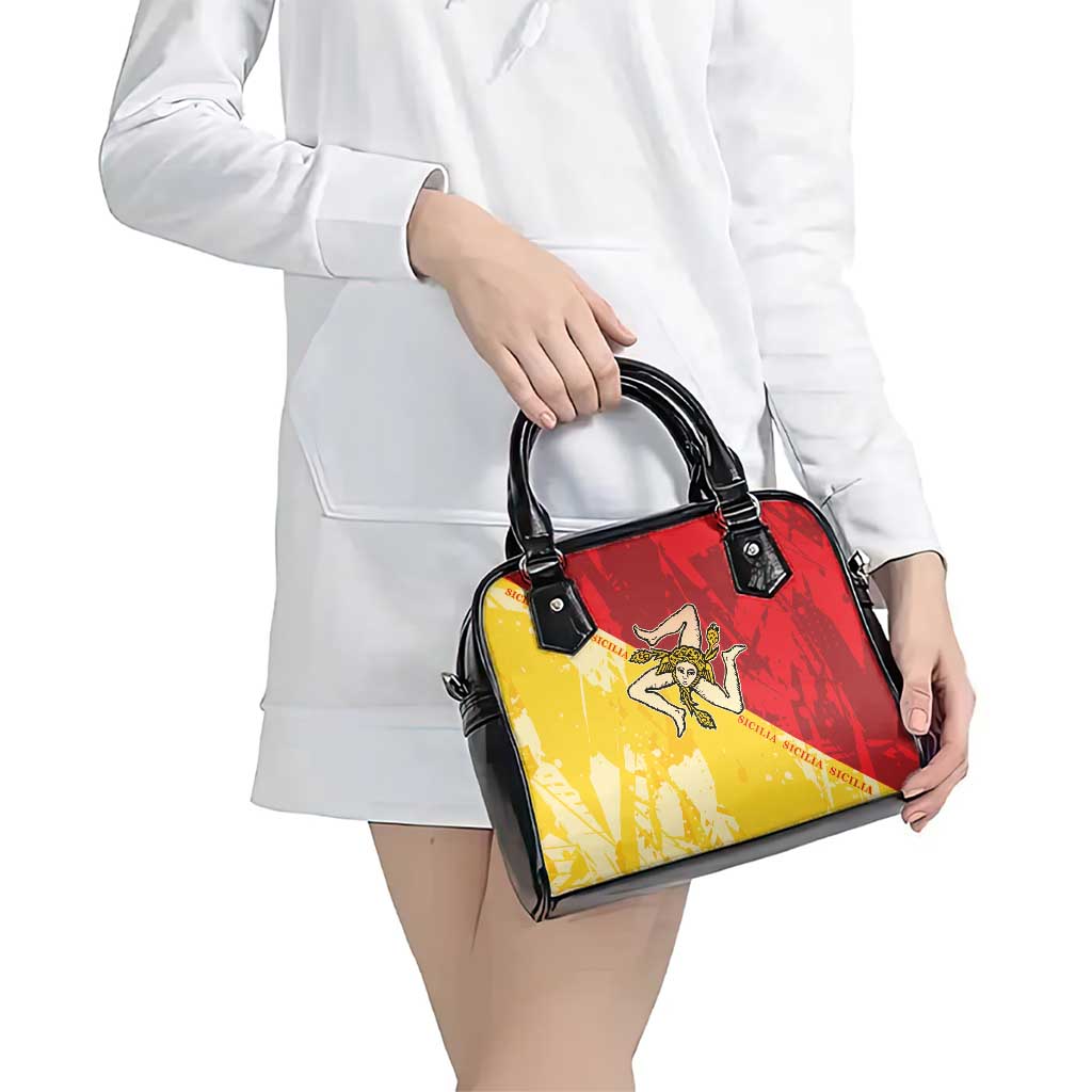 La Bandiera Regione Siciliana Shoulder Handbag