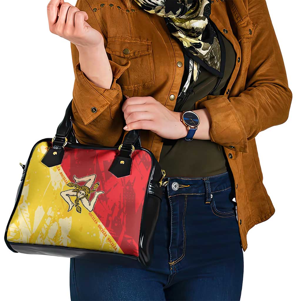 La Bandiera Regione Siciliana Shoulder Handbag
