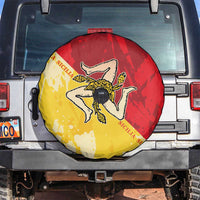 La Bandiera Regione Siciliana Spare Tire Cover - Wonder Print Shop