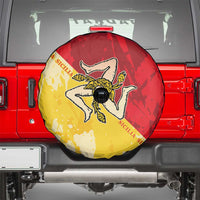 La Bandiera Regione Siciliana Spare Tire Cover - Wonder Print Shop
