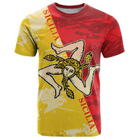 La Bandiera Regione Siciliana T Shirt - Wonder Print Shop