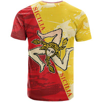 La Bandiera Regione Siciliana T Shirt - Wonder Print Shop