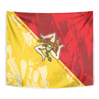 La Bandiera Regione Siciliana Tapestry - Wonder Print Shop