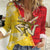 La Bandiera Regione Siciliana Women Casual Shirt - Wonder Print Shop