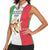 Sicilian Revolution of 1848 Women Sleeveless Polo Shirt Bandiera del Regno di Sicilia 1848-1849 - Wonder Print Shop