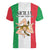 Sicilian Revolution of 1848 Women V-Neck T-Shirt Bandiera del Regno di Sicilia 1848-1849 - Wonder Print Shop