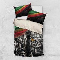 Make His-Herstories Bedding Set Black Power Hand and Pan-African Flag LT9 - Wonder Print Shop