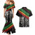 Make His-Herstories Couples Matching Mermaid Dress and Hawaiian Shirt Black Power Hand and Pan-African Flag LT9 - Wonder Print Shop