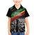 Make His-Herstories Family Matching Mermaid Dress and Hawaiian Shirt Black Power Hand and Pan-African Flag LT9 - Wonder Print Shop