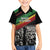 Make His-Herstories Family Matching Short Sleeve Bodycon Dress and Hawaiian Shirt Black Power Hand and Pan-African Flag - Wonder Print Shop
