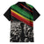 Make His-Herstories Family Matching Summer Maxi Dress and Hawaiian Shirt Black Power Hand and Pan-African Flag - Wonder Print Shop