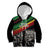 Make His-Herstories Kid Hoodie Black Power Hand and Pan-African Flag - Wonder Print Shop