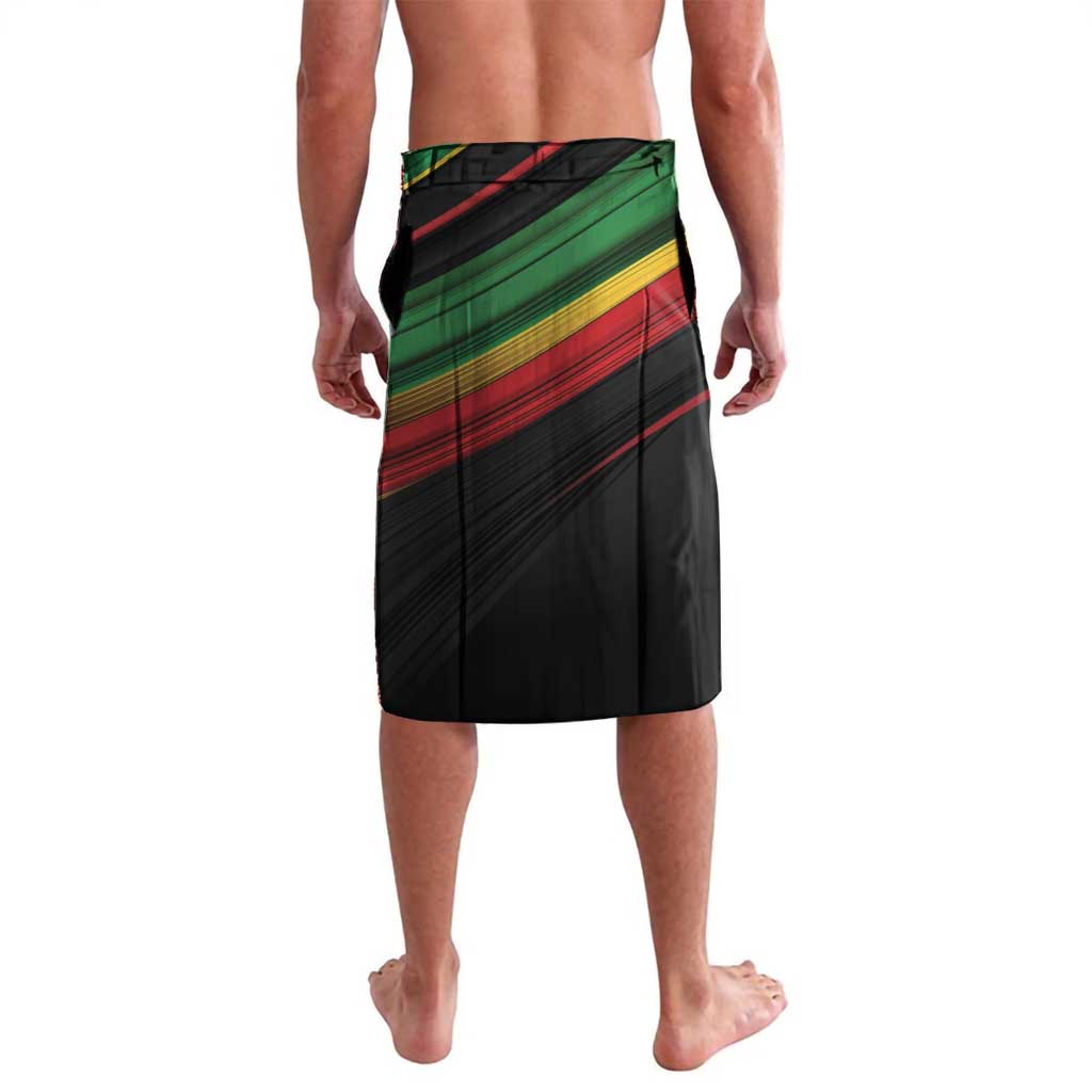 Make His-Herstories Lavalava Black Power Hand and Pan-African Flag - Wonder Print Shop