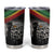 Make His-Herstories Tumbler Cup Black Power Hand and Pan-African Flag - Wonder Print Shop