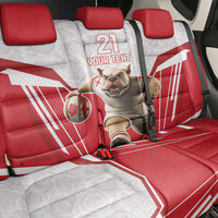 England Rugby Custom Back Car Seat Cover English Bull Dog Mascot Sporty